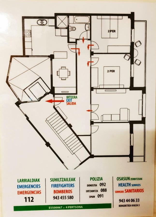 Spacious Confortable Next And Pintxos Area Apartment San Sebastian