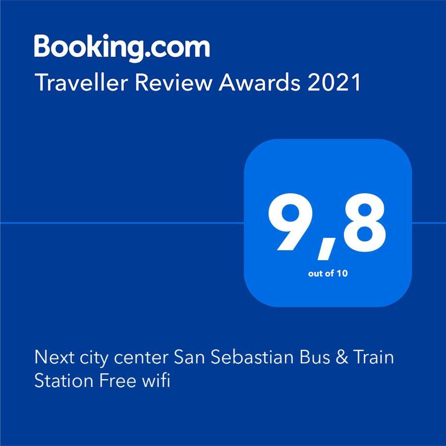 Next Center Bus & Train Station Free Wifi Apartment San Sebastian