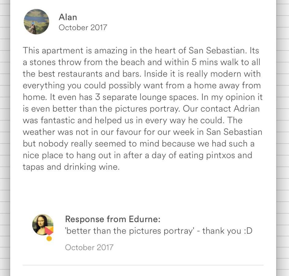 Appartement Heart Of San Sebastian⎮walk Score 99⎮3 Baths Saint-Sébastien