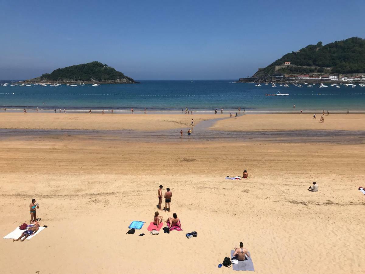 La Madame On La Concha Beach, Seaview Apartment San Sebastian