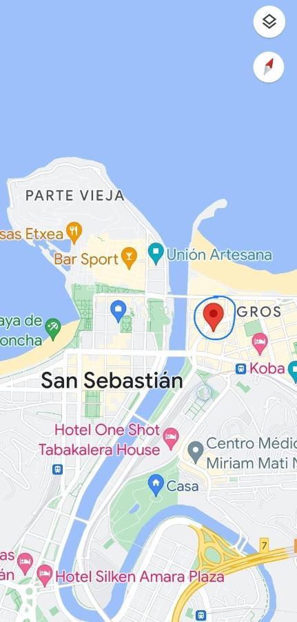Apartamento Amplio Y Confortable Playa Zurriola Smart Tv